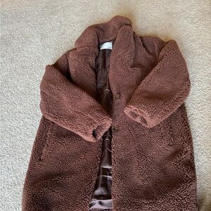 Cozy Brown Kids Jacket